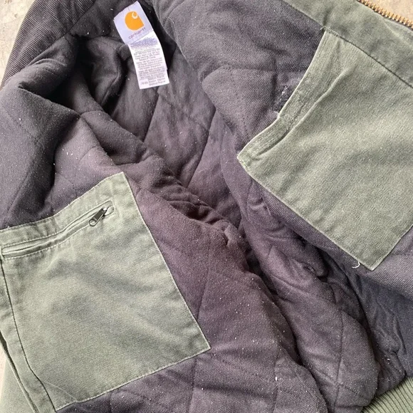 🌲Carhartt Insulated Bomber Jacket (Sz M) - Picture 3 of 6